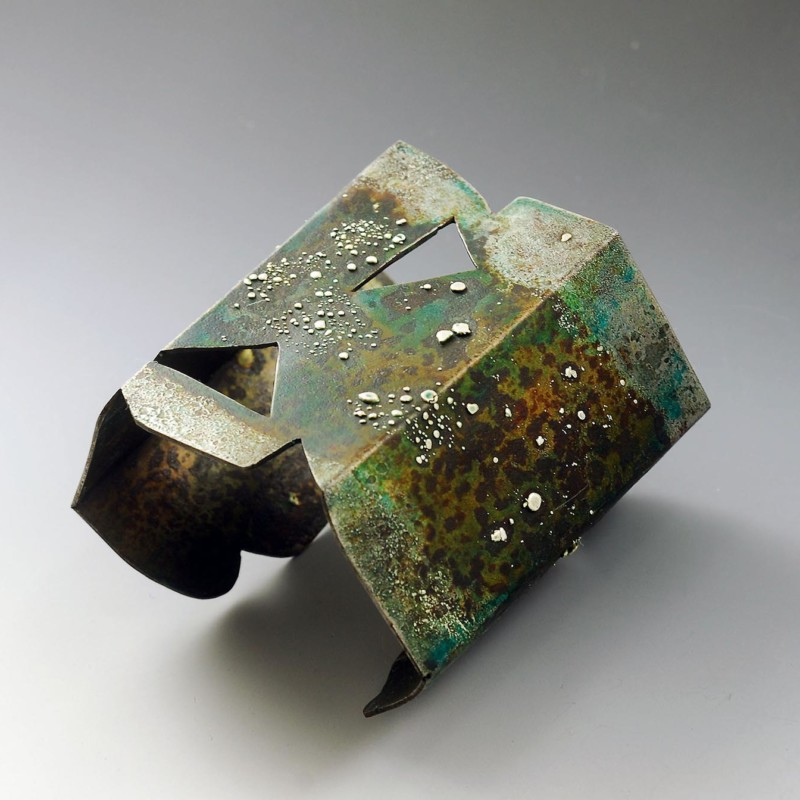 Fearless Cuff by artisan jeweler Bette Barnett