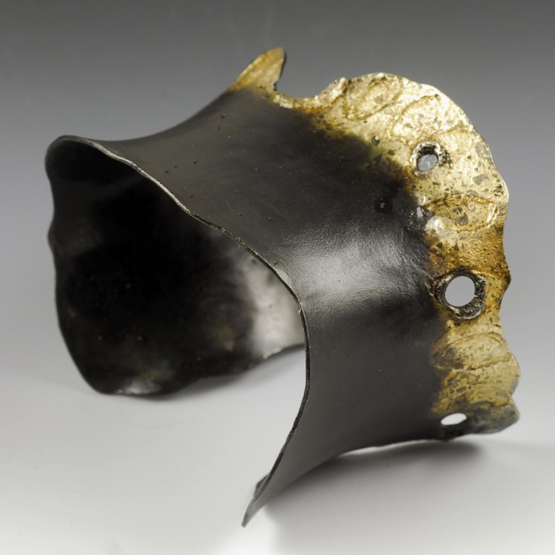 Steel and gold jewelry workshop by Bette Barnett